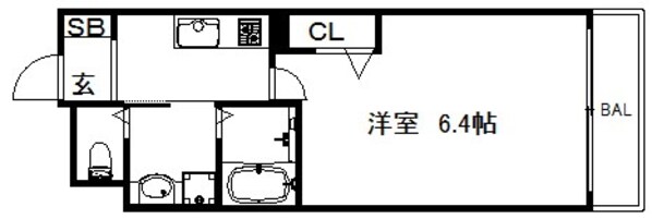 春日野道駅 徒歩5分 3階の物件間取画像